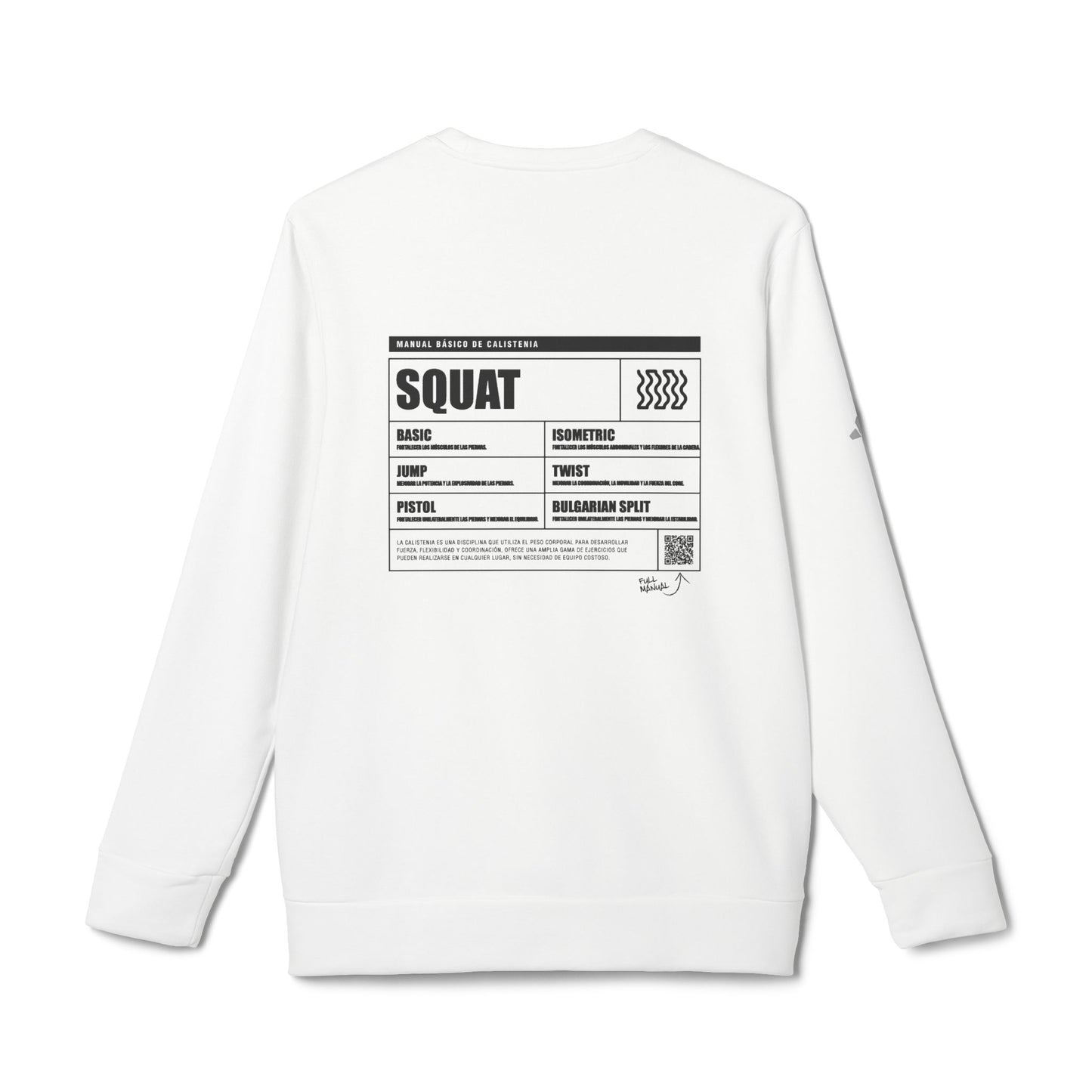 CALISTHENICS | SQUAT |  adidas® unisex sweatshirt