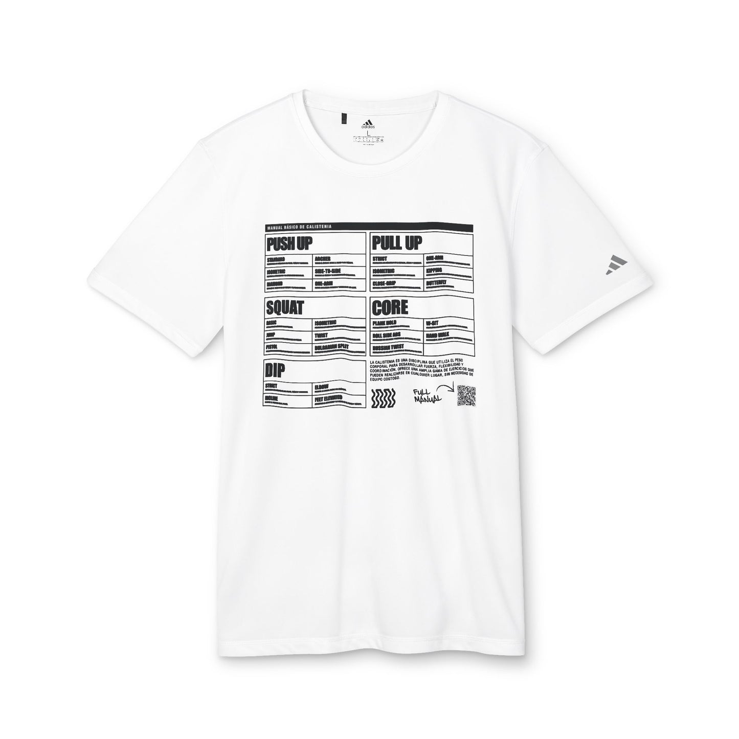 CALISTHENICS | adidas® unisex sport T-shirt